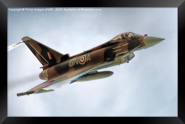   Typhoon FGR4 (8)  Framed Print by Philip Hodges aFIAP ,