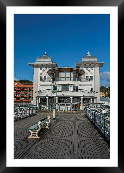 Penarth Pier Pavilion 1 Framed Mounted Print by Steve Purnell