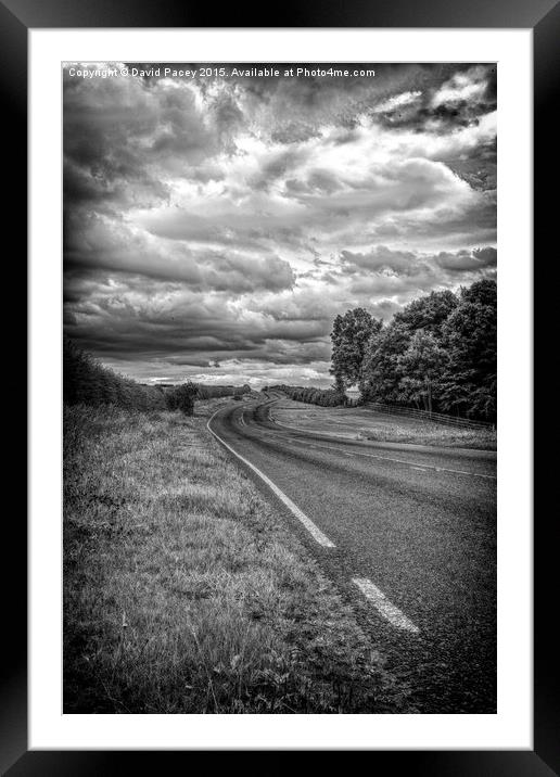  Road To  Framed Mounted Print by David Pacey
