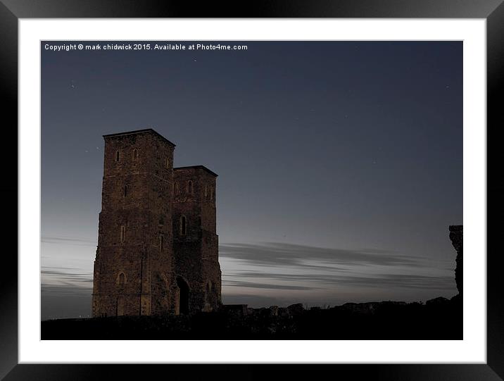  darkness upon us Framed Mounted Print by mark chidwick