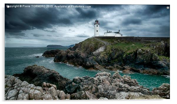 Fanad Lighthouse - Donegal, Ireland. Acrylic by Pierre TORNERO