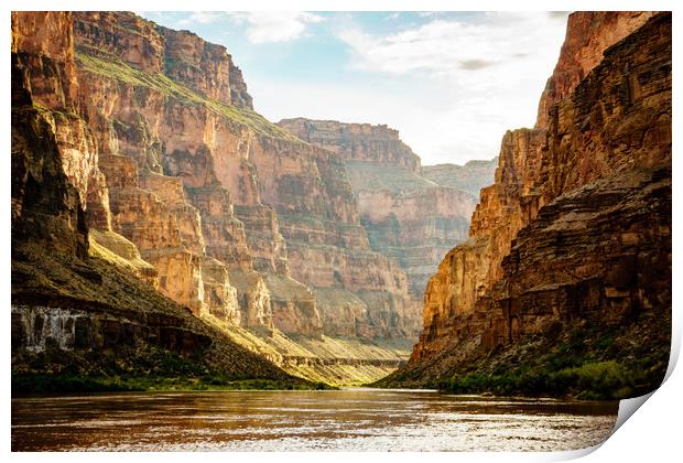  The Grand Canyon at Sunset Print by Brent Olson