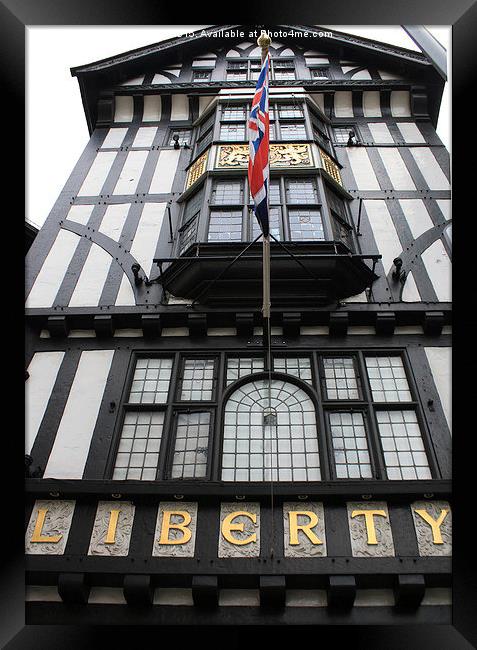  The Liberty Store Framed Print by Marie Castagnoli
