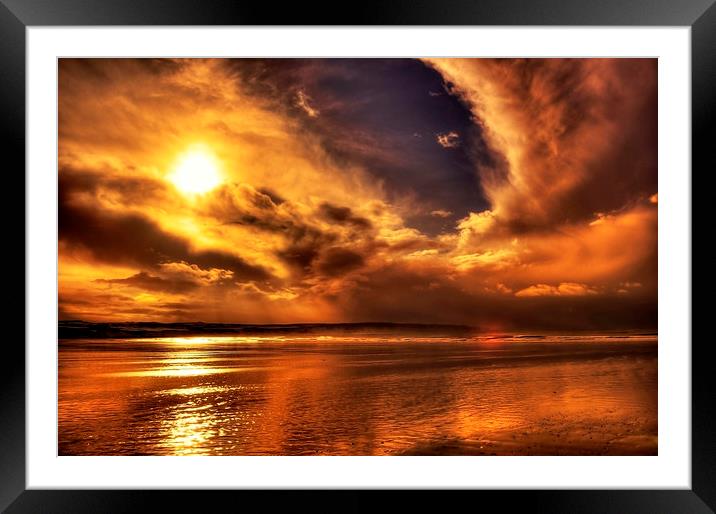  All Gold Framed Mounted Print by Svetlana Sewell