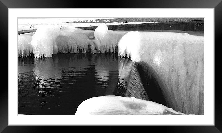  The Ice Age Framed Mounted Print by Marie Castagnoli
