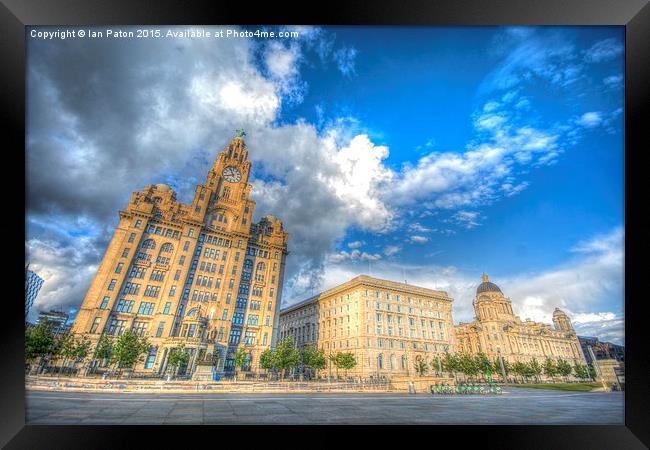  The 3 Graces Framed Print by Ian Paton
