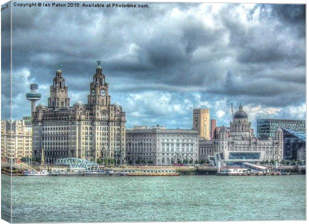  The 3 Graces Canvas Print by Ian Paton