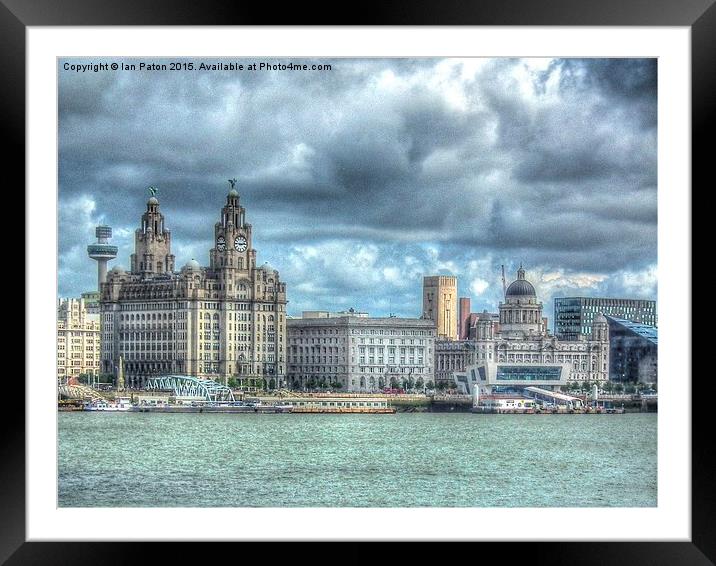  The 3 Graces Framed Mounted Print by Ian Paton