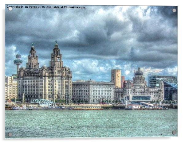  The 3 Graces Acrylic by Ian Paton