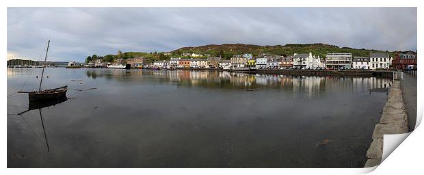 Tarbert Harbour - Panorama Print by Maria Gaellman