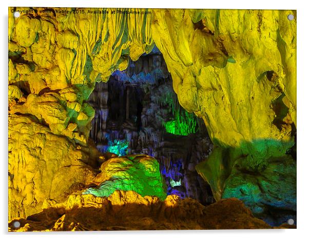  Ha Noi Cave Acrylic by colin chalkley