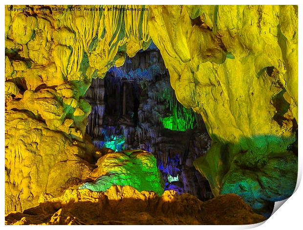  Ha Noi Cave Print by colin chalkley