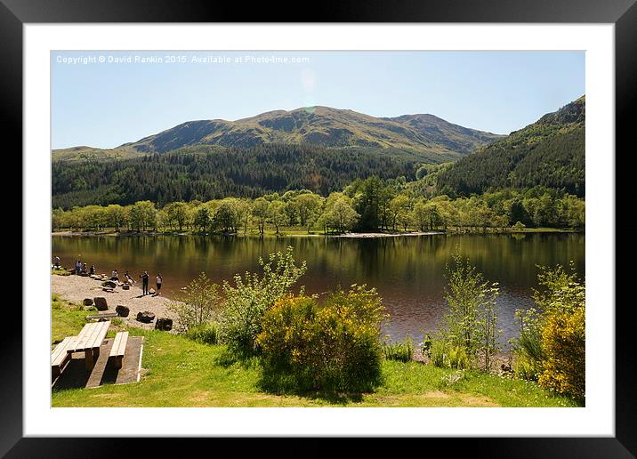    Loch Lubnaig  in the summertime ,  Scotland Framed Mounted Print by Photogold Prints