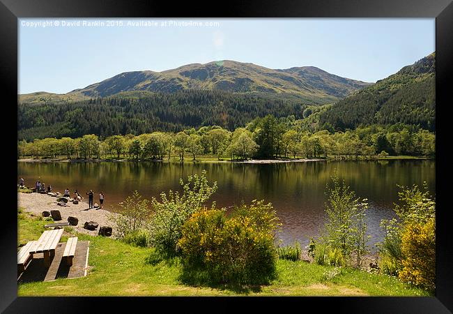    Loch Lubnaig  in the summertime ,  Scotland Framed Print by Photogold Prints