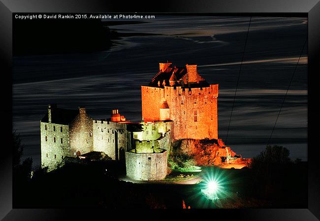 Eilean Donan Castle in the wintertime ,  Scotland Framed Print by Photogold Prints