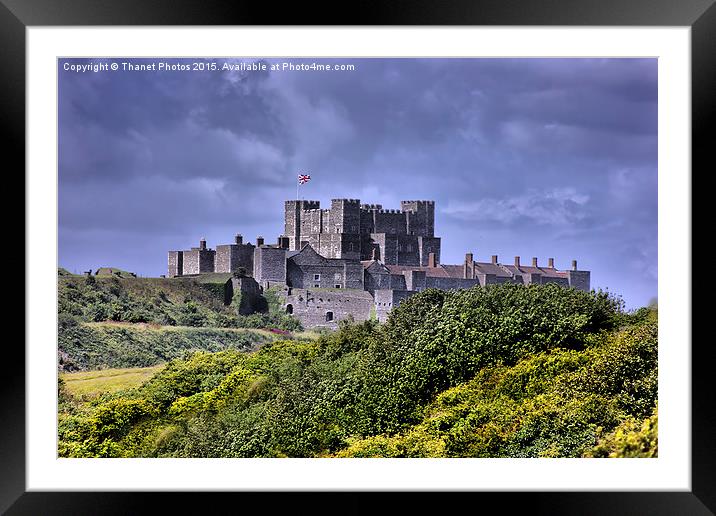 Dover castle  Framed Mounted Print by Thanet Photos