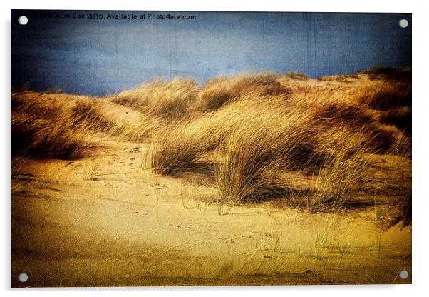 Holkham Dunes 9 Acrylic by Julie Coe