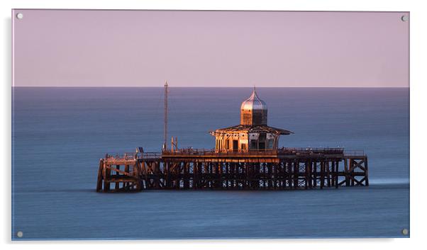  Herne Bay pier Acrylic by Ian Hufton
