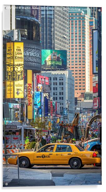  New York New York Acrylic by K7 Photography