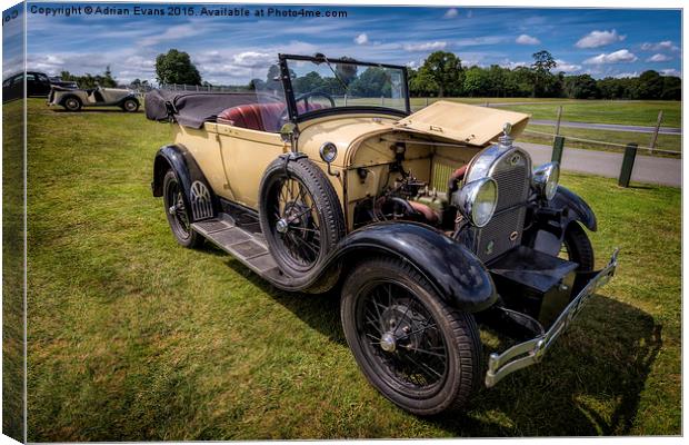 1928 Ford Model A  Canvas Print by Adrian Evans