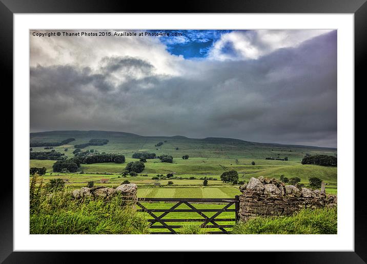  Yorkshire Dales Framed Mounted Print by Thanet Photos