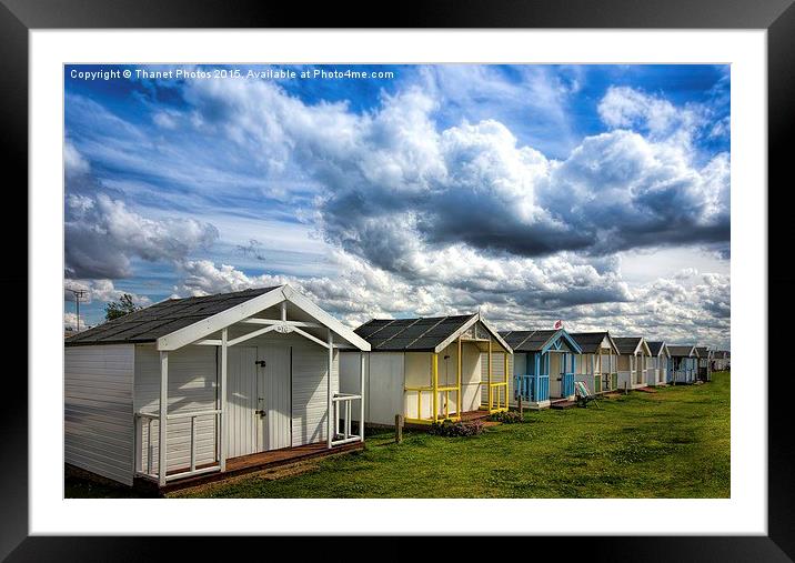  Hunstanton Framed Mounted Print by Thanet Photos