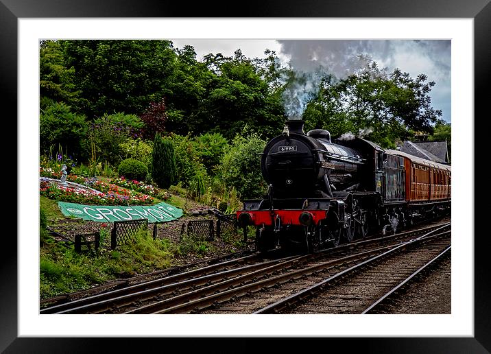 Steam Locomotive - The Great Marquess Framed Mounted Print by Roger Green