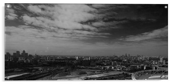 London  Skyline Acrylic by David French