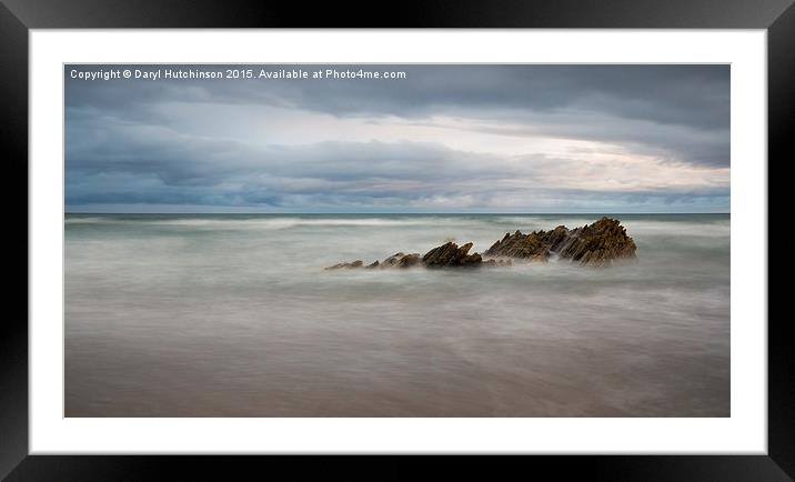 As lonely as a rock Framed Mounted Print by Daryl Peter Hutchinson