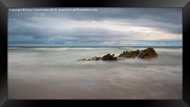 As lonely as a rock Framed Print by Daryl Peter Hutchinson