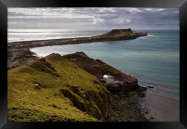 Worms head Framed Print by Rory Trappe