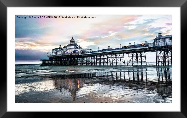  Eastbourne Pier Framed Mounted Print by Pierre TORNERO