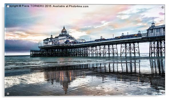  Eastbourne Pier Acrylic by Pierre TORNERO