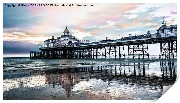  Eastbourne Pier Print by Pierre TORNERO