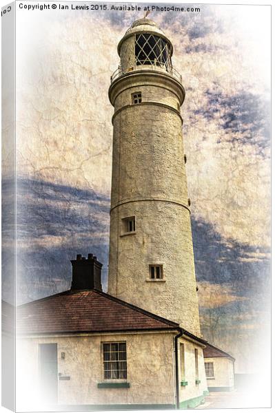  Nash Point East Tower Canvas Print by Ian Lewis