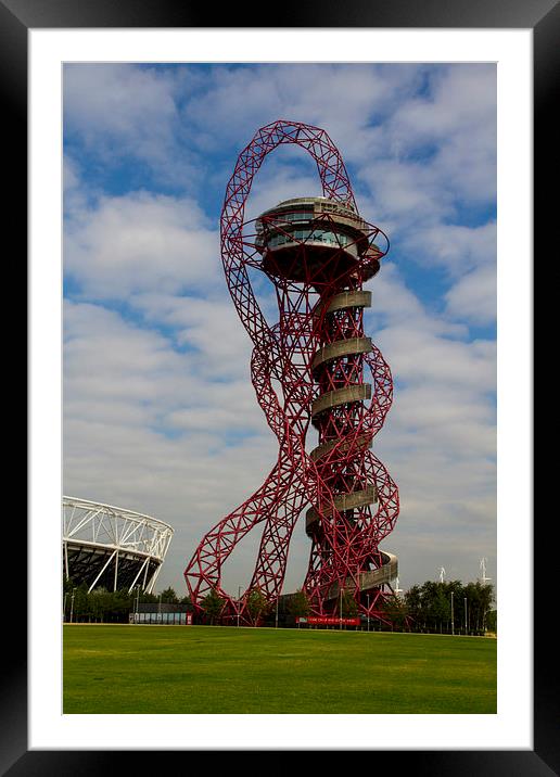 Orbit London Framed Mounted Print by David French