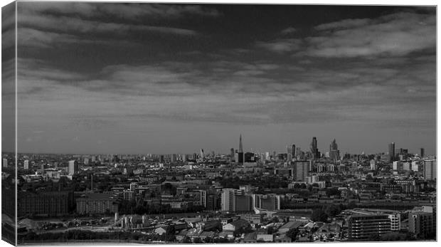 London Skyline Canvas Print by David French
