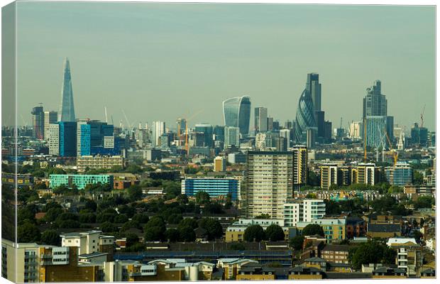 London skyline Canvas Print by David French