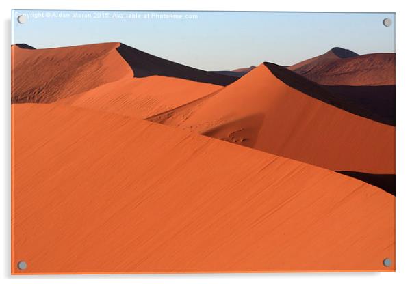  Shapes In The Desert  Acrylic by Aidan Moran