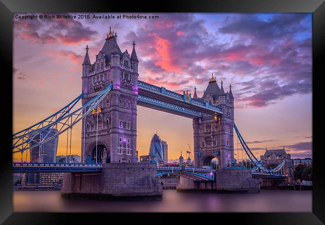  Tower Bridge Framed Print by Rich Wiltshire