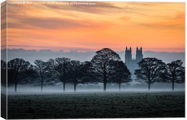  Beverley Minster Canvas Print by Neil Cameron
