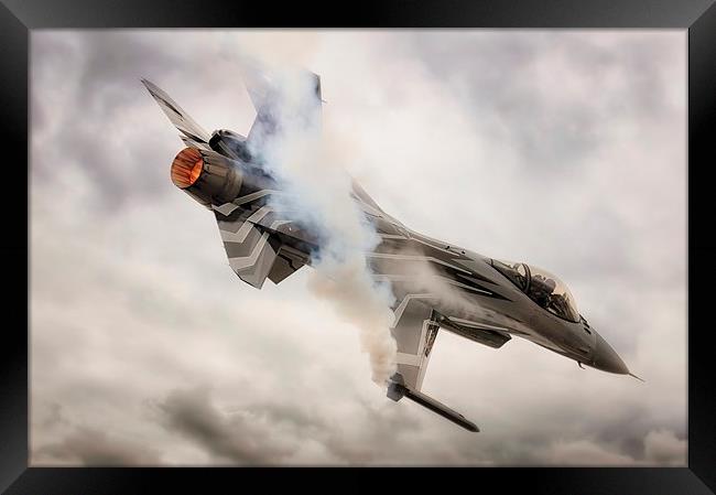 Belgium Falcon F-16  Framed Print by Jason Green