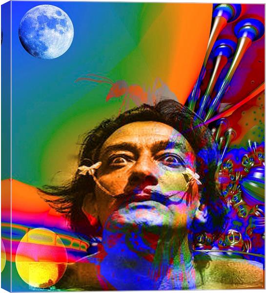  Dream of Salvador Dali Canvas Print by Matthew Lacey