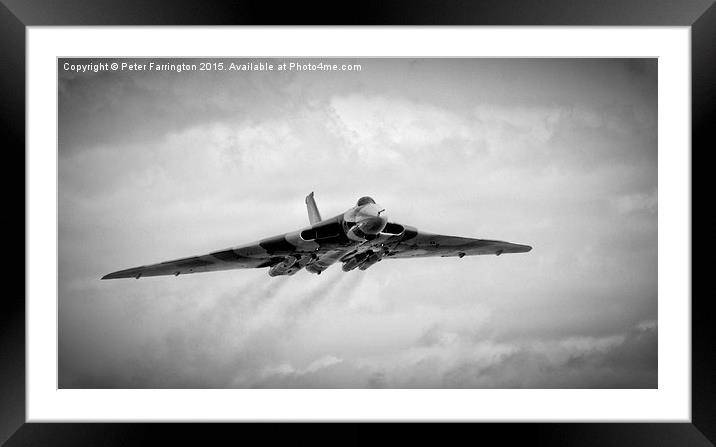  Delta Lady Approaching Framed Mounted Print by Peter Farrington