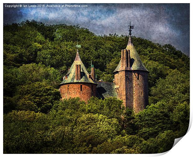  Castell Coch Print by Ian Lewis