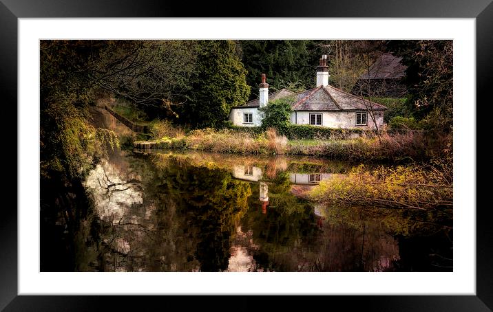  The White House on the Canal Framed Mounted Print by Colin Evans