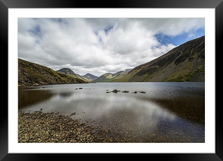  Wast Water Framed Mounted Print by Matthew Robinson