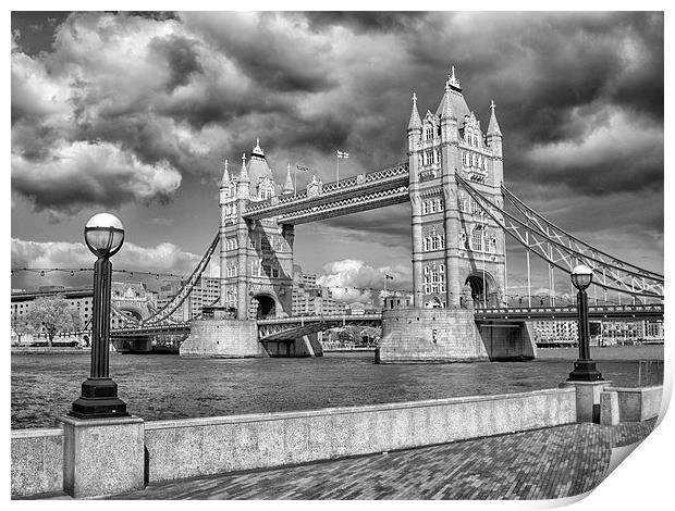  Tower Bridge London Print by Clive Eariss