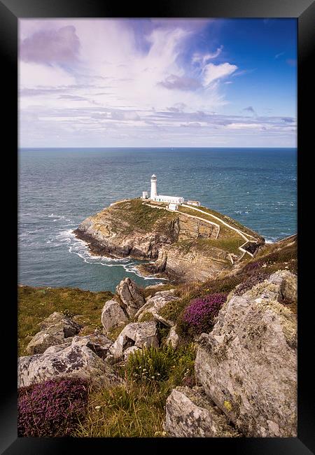  South Stack Framed Print by Sean Wareing