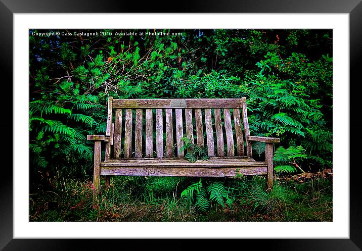 The Resting Place  Framed Mounted Print by Cass Castagnoli